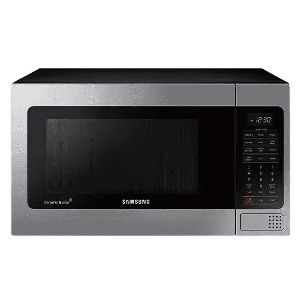 Microwave model number locations