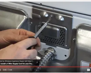 How to Install a 4 Wire Direct Wire for your Dryer