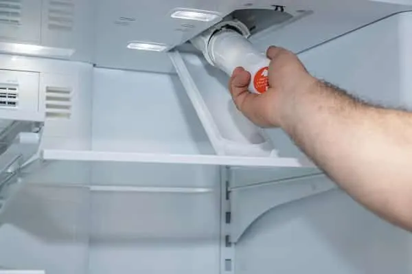 refrigerator leaking water from filter