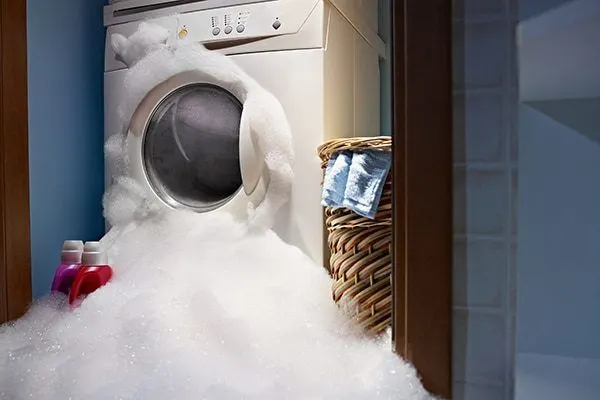 LG washer leaking